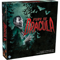 Fury of Dracula Gothic Horror Strategy Board Game 2-5 Players