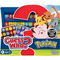 Guess Who? Pokemon Family Guessing Board Game 2-Players Ages 6+