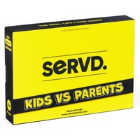 Servd Kids Vs Parents Party Fun Family Card Game for Ages 8-15