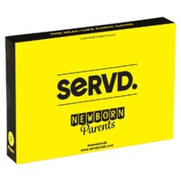 Servd Newborn Parents Real-Life Card Game 2-10 Players Ages 17+