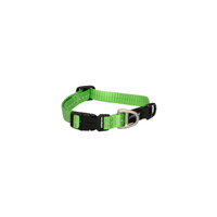 Rogz Classic Lockable Reflective Dog Collar Lime Small