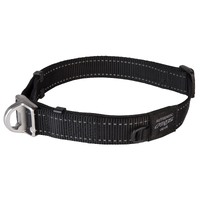 Rogz Safety Magnetic Buckle Adjustable Dog Collar Black XL
