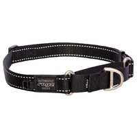 Rogz Control Non-Slip Dog Safety Collar Web Black XL