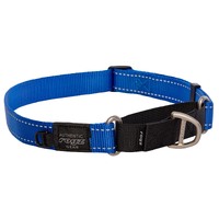 Rogz Control Non-Slip Dog Safety Collar Web Blue XL