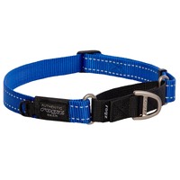 Rogz Control Non-Slip Dog Safety Collar Web Blue Large