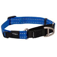 Rogz Control Non-Slip Dog Safety Collar Web Blue Medium