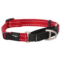 Rogz Control Non-Slip Dog Safety Collar Web Red Medium