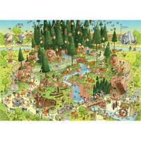 FUNKY ZOO, BLACK FOREST Jigsaw Puzzles 1000 Pieces (HEY29638)