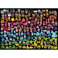BURGERMAN,DOODLE RAINBOW Jigsaw Puzzles 1000 Pieces (HEY29786)