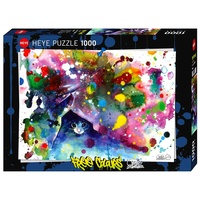 FREE COLOURS MEOW Jigsaw Puzzles 1000 Pieces (HEY29825)