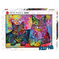 Jolly Pets Devoted 2 Cats Puzzle 1000pcs (HEY29864)