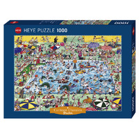 Heye Cartoon Classics Blachon Cool Down Jigsaw Puzzle 1000 Pieces (HEY29904)