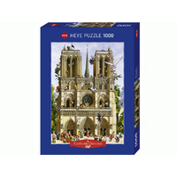 Heye Cartoon Classics Loup Vive Notre Dame Jigsaw Puzzle 1000 Pieces (HEY29905)
