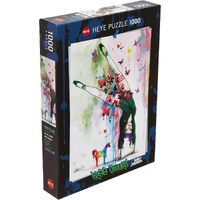 Heye Free Colours Mini Unicorn Jigsaw Puzzle 1000 Pieces (HEY29907)