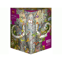 Heye Elephants Life by Marino Degano Jigsaw Puzzle + Poster 1000pcs (HEY29921)