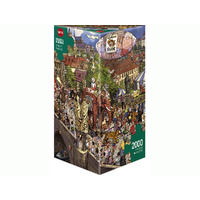 Heye Street Parade by Gobel & Knorr Jigsaw Puzzle + Poster 2000pcs (HEY29926)