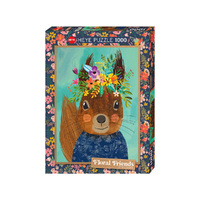 Heye Floral Friends Squirrel by Mia Charro Jigsaw Puzzle 1000 Pieces (HEY29953)