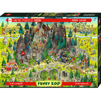 Heye Funky Zoo Transylvanian Habitat Jigsaw Puzzle 1000 Pieces (HEY29963)