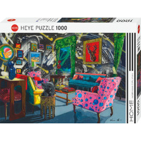 Heye Home Room with Deer Jigsaw Puzzle 1000 Pieces (HEY29973)