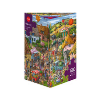 Heye Tanck Country Fair Jigsaw Puzzle + Poster 1500 Pieces (HEY29994)