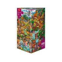 Heye Berman Exotic Safari Jigsaw Puzzle + Poster 2000 Pieces (HEY29996)