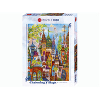 Heye Charming Village Red Arches Jigsaw Puzzle 1000 Pieces (HEY30011)