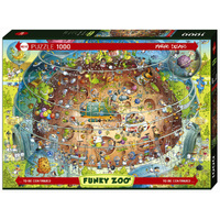 Heye Funky Zoo Cosmic Habitat Jigsaw Puzzle 1000 Pieces (HEY30013)