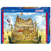 Heye Thats Life High Above Jigsaw Puzzle + Poster 2000 Pieces (HEY30014)