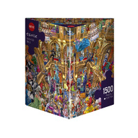 Heye Tanck Masked Ball Jigsaw Puzzle + Poster 1500 Pieces (HEY30023)