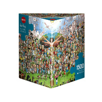 Heye Prades All-Time Legends Jigsaw Puzzle + Poster 1500 Pieces (HEY30024)