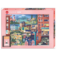 Heye Movie Masters Hitchcock Films Jigsaw Puzzle 1000 Pieces (HEY30029)