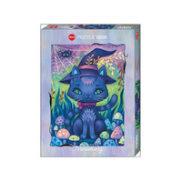 Heye Dreaming Witch Cat by Jeremiah Ketner Jigsaw Puzzle 1000 Pieces (HEY30030)