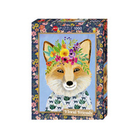 Heye Floral Friends Friendly Fox Jigsaw Puzzle 1000 Pieces (HEY30035)