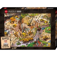 Heye Wanted Door Lock Tonio Jigsaw Puzzle 1000 Pieces