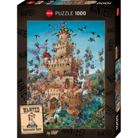 Heye Wanted Safecracker Suzie Jigsaw Puzzle 1000 Pieces