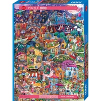 Heye Happytown Good Evening Jigsaw Puzzle 1000 Pieces