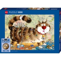 Heye Look Closely at the Cat Jigsaw Puzzle 1000 Pieces