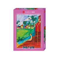 Heye Daily Life by the River Jigsaw Puzzle 1000 Pieces (HEY30071)