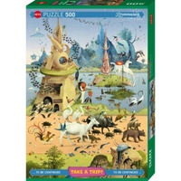 Heye Take A Trip with Hieronymus Bosch Jigsaw Puzzle 500 Pieces