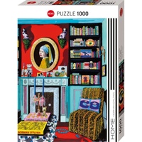 Heye Home Room with Vermeer Jigsaw Puzzle 1000 Pieces