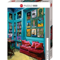 Heye Home Room with Red Sofa Jigsaw Puzzle 1000 Pieces