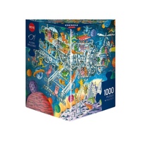 Heye Aliens Welcome! by Korky Paul Jigsaw Puzzle 1000 Pieces