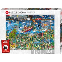 Heye Movie History by Alex Bennett Jigsaw Puzzle 2000 Pieces