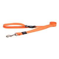 Rogz Classic Reflective Dog Safety Lead Orange XL