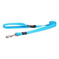 Rogz Classic Reflective Dog Safety Lead Turquoise XL