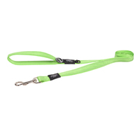 Rogz Classic Reflective Dog Safety Lead Lime Large
