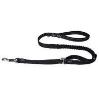 Rogz Control Shock Absorbing Bungee Dog Long Lead Black XL