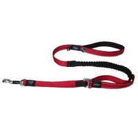 Rogz Control Shock Absorbing Bungee Dog Long Lead Red XL