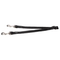 Rogz Double Splitter Reflective Nylon Dog Lead Black XL