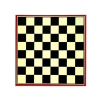 CHESS/DRAUGHTS BOARD (HOL01403)